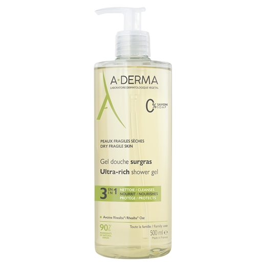 A-Derma Ultra-rich Shower Gel Ugleapo A-Derma Ultra-rich Shower Gel