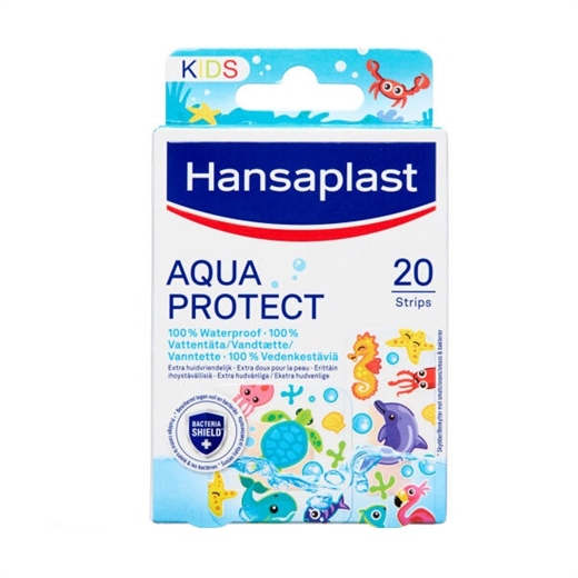 Hansaplast Aqua Prot. Kids 20s Ugleapo Hansaplast Aqua Prot. Kids 20s