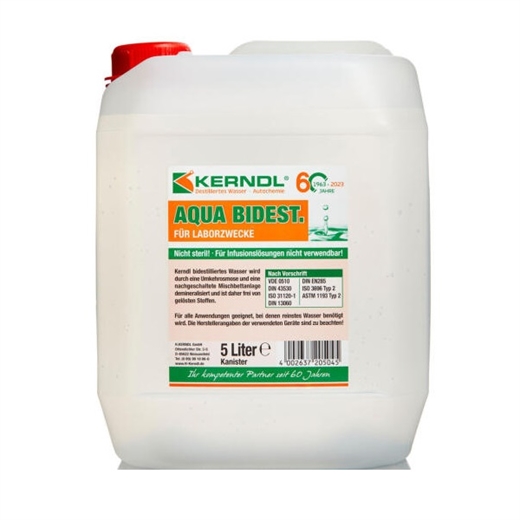 Destilleret vand, Kerndl Ugleapo Destilleret vand, Kerndl