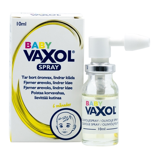 Vaxol Baby ørespray Ugleapo Vaxol Baby ørespray