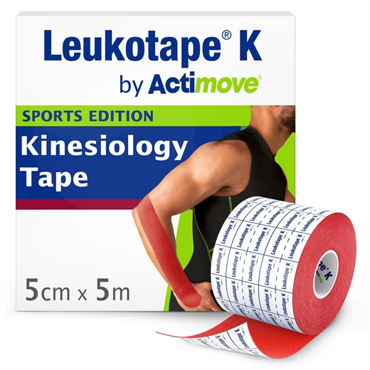 Actimove Leukotape K Rød Ugleapo Actimove Leukotape K Rød