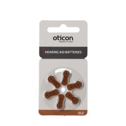 Oticon Batterier Høreapp 312