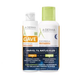 A-DERMA Exomega Night + Gel Ki