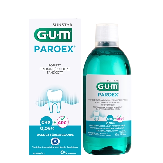 GUM Paroex 0,06% skyl Ugleapo GUM Paroex 0,06% skyl