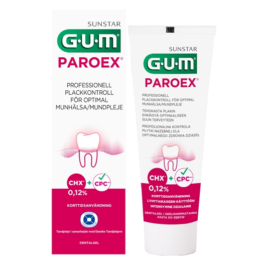 GUM Paroex 0,12% Klorhexidin Ugleapo GUM Paroex 0,12% Klorhexidin