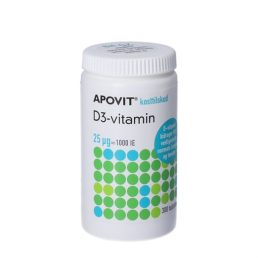 Apovit D-vitamin 25 ug - 300 stk