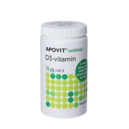Apovit D-vitamin 10 mikg - 300 stk