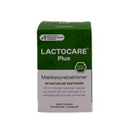 Lactocare Plus kosttilskud kapsler