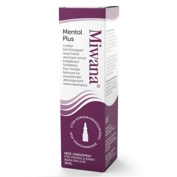 Miwana Næsespray Mentol Plus