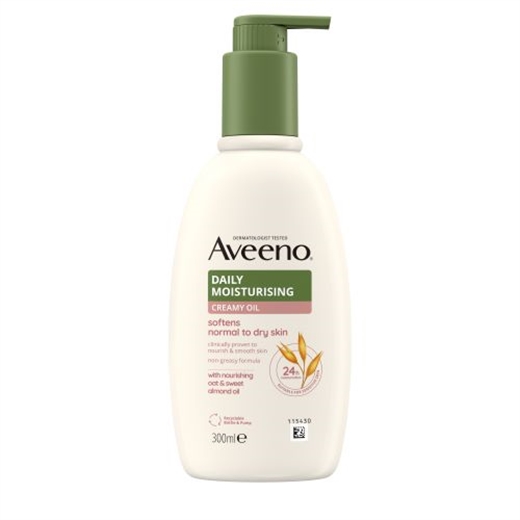 Aveeno Daily Moist. Creamy Oil Ugleapo Aveeno Daily Moist. Creamy Oil