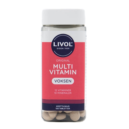Livol Multivitamin Voksen Ugleapo Livol Multivitamin Voksen