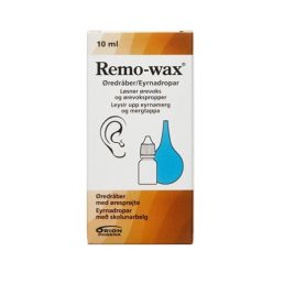 Remo-wax øredråber m/sprøjte