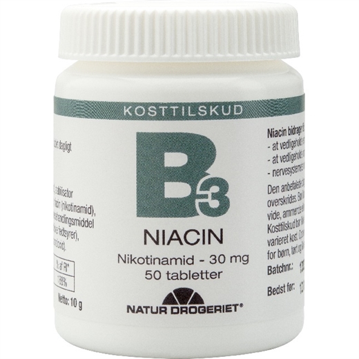 B3 Niacin 30 mg Ugleapo B3 Niacin 30 mg