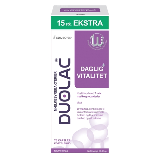 Duolac Daglig+ Vitalitet Ugleapo Duolac Daglig+ Vitalitet