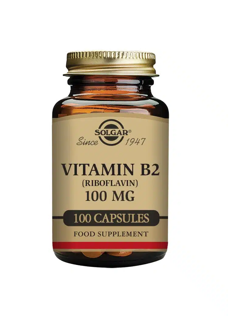 Solgar Riboflavin Vitamin B2 100 mg (100 kaps)