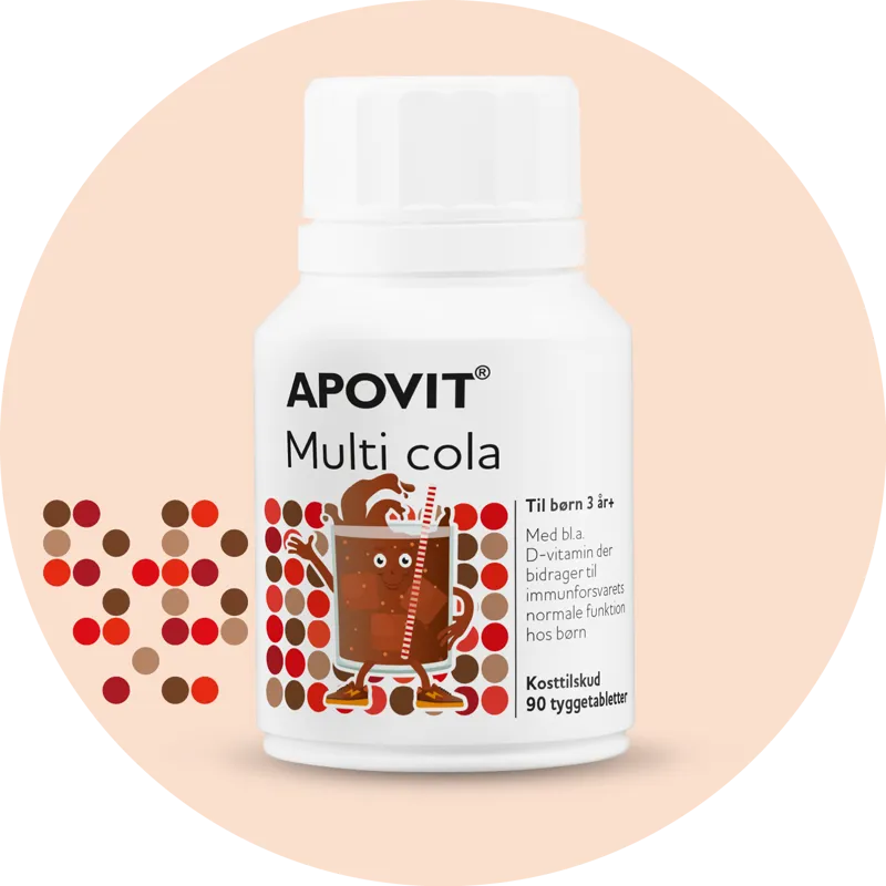 Apovit Multi cola 90 tyg­ge­tab­let­ter