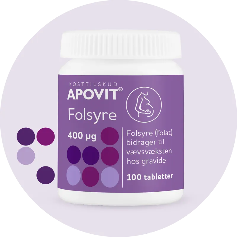 Apovit Fol­syre 100 tab­let­ter
