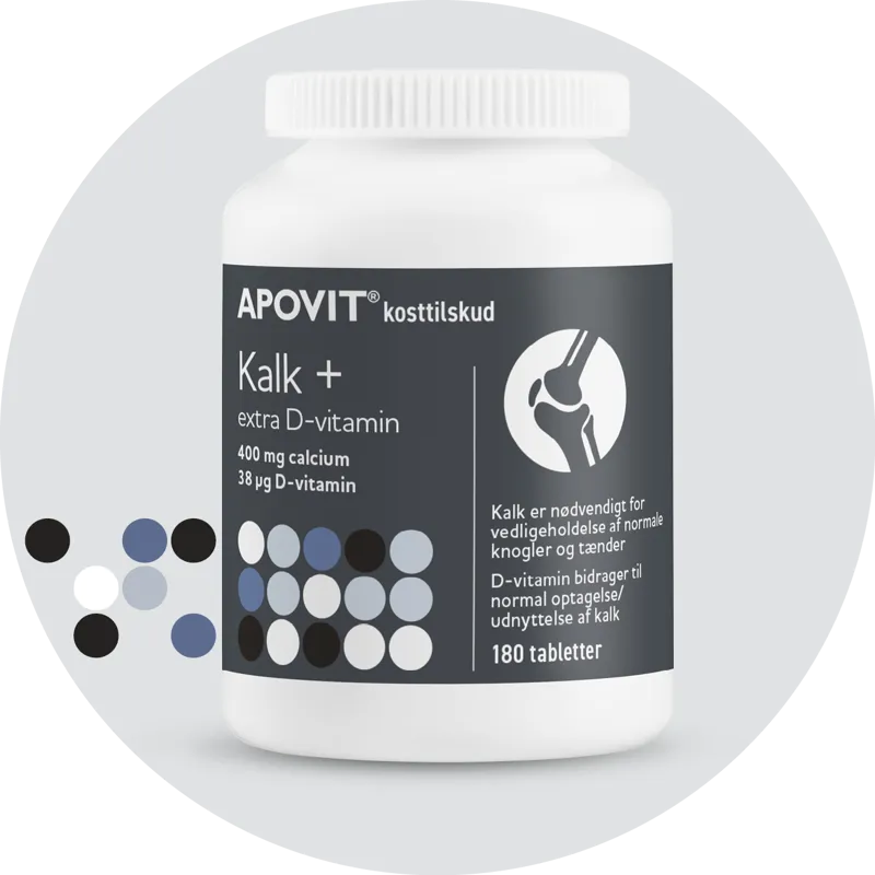 APOVIT Kalk Ekstra 180 tab­let­ter