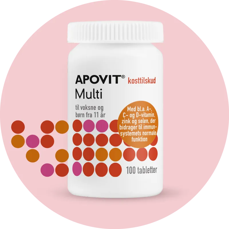 Apovit Multi vok­sen 100 tab­let­ter