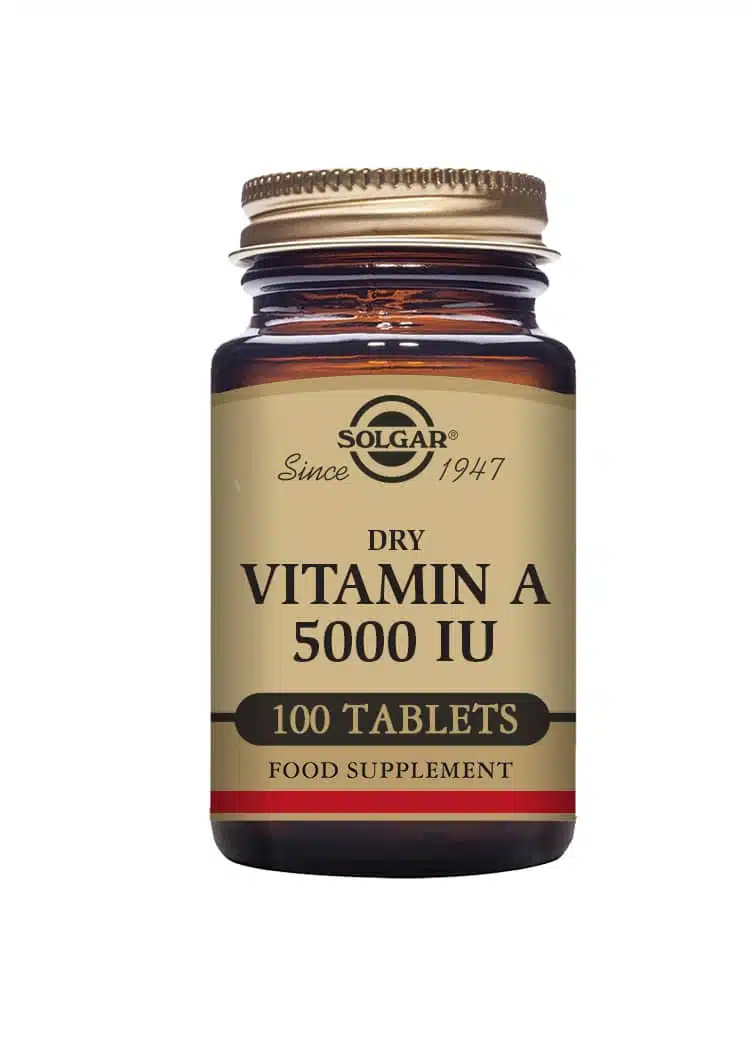 Solgar Dry Vitamin A 5000 IU (100 tab)