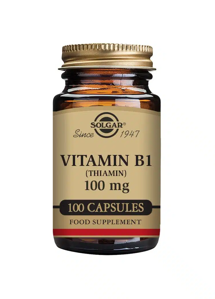 Solgar B1-vitamin 100 mg (Thiamin),