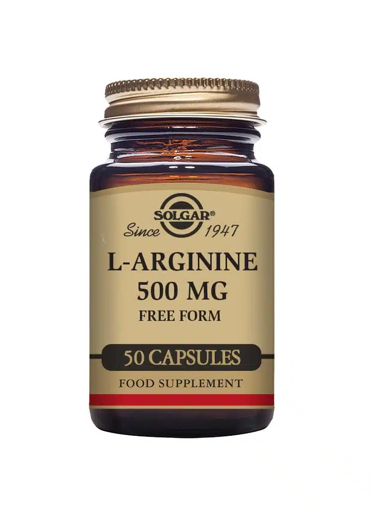 Solgar L-Arginine 500 mg - 50 vegi-kapsler