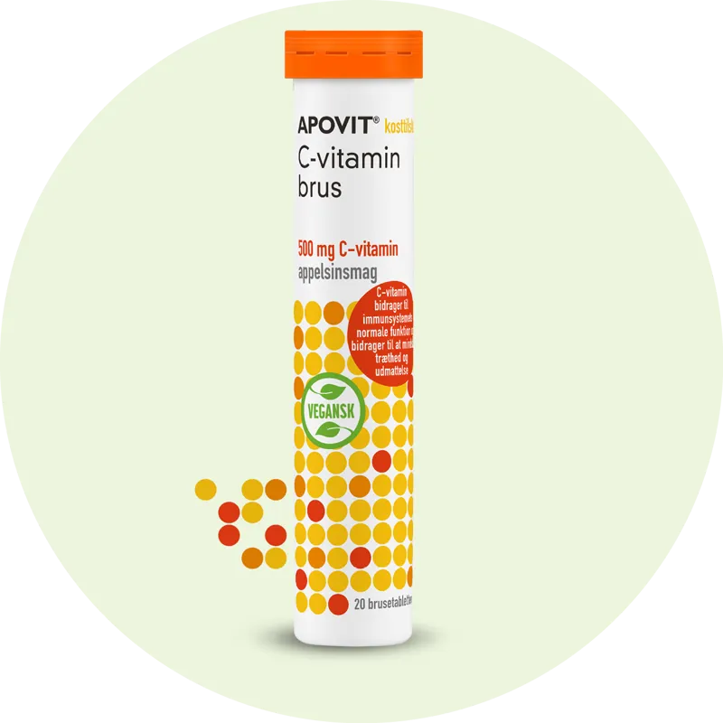 Apovit C-vitamin Appelsinsmag
