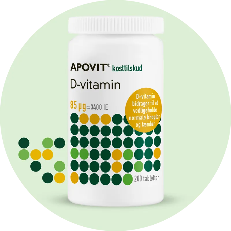 Apovit D-vita­min 85 µg - 200 stk