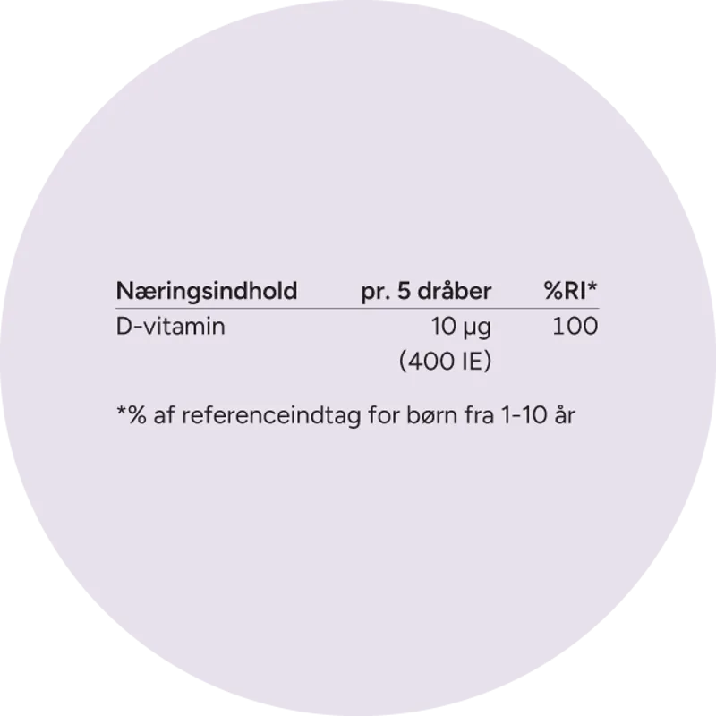 Apovit D-dråber 10 ml Ugleapo Apovit D-dråber 10 ml - Billede 2