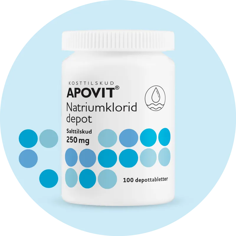 APOVIT Natri­um­kl­o­rid 250 mg 100 depot­tab­let­ter