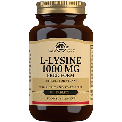 Solgar L-Lysine 1000 mg - 100 tab